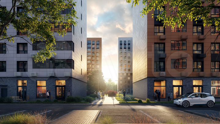 2-к. квартира, 57 м², 6/15 эт.