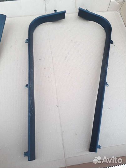 Накладки на порог салонные пежо 607