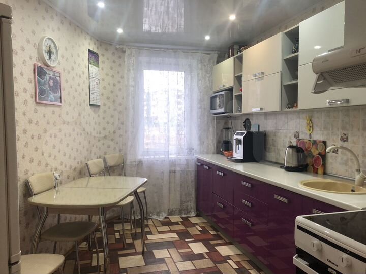 3-к. квартира, 64,2 м², 3/9 эт.