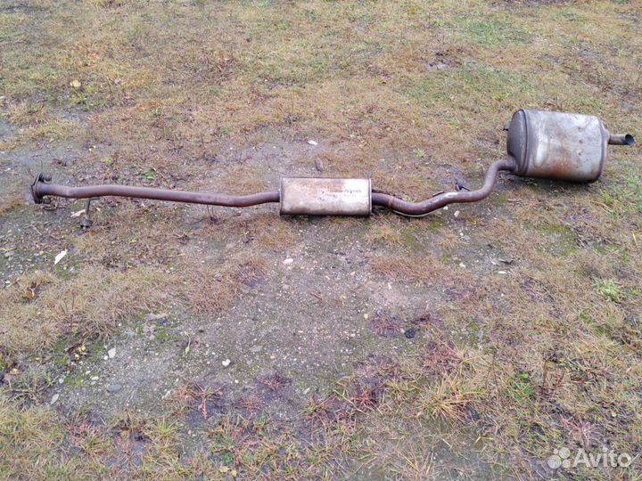 Глушитель резонатор Nissan x-trail T31