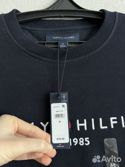 Свитшот кофта Tommy Hilfiger мужской L,Xl