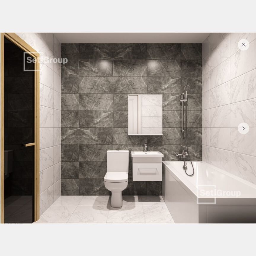 Квартира-студия, 24,4 м², 12/12 эт.