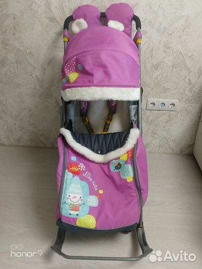 Детские санки коляска Ника