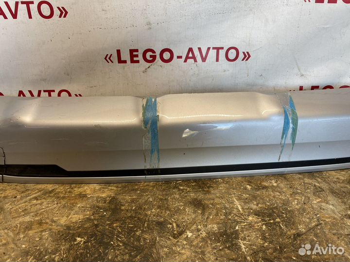 Юбка заднего бампера Mitsubishi Outlander 3