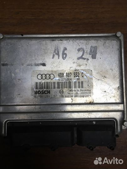 Эбу Audi A6 2.4л 0261204767