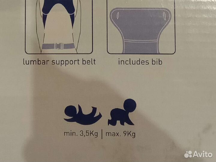 Эргорюкзак inglesina 0+