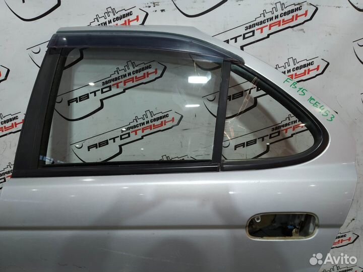 Дверь nissan sunny B15 FB15 FNB15 JB15 QB15 SB15 H21015M6CM задняя левая серебро, KL0 KE453