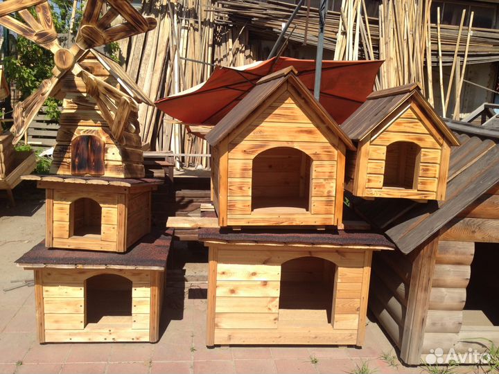 Будки для собак и кошек