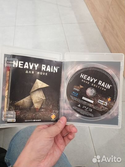Диск на PS3 Heavy Rain для move