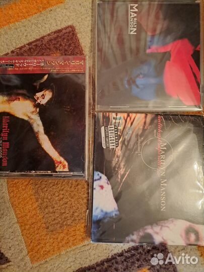 Marilyn manson 3 japan and US CD