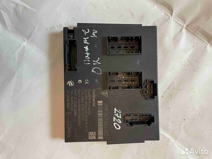 Блок комфорта Porsche Panamera 2012