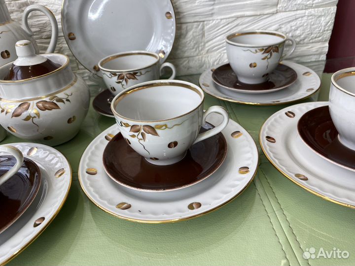 Кофейный сервиз Прокопьевский фз СССР