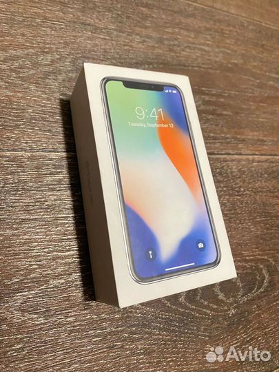 Коробка для iPhone X 64 gb