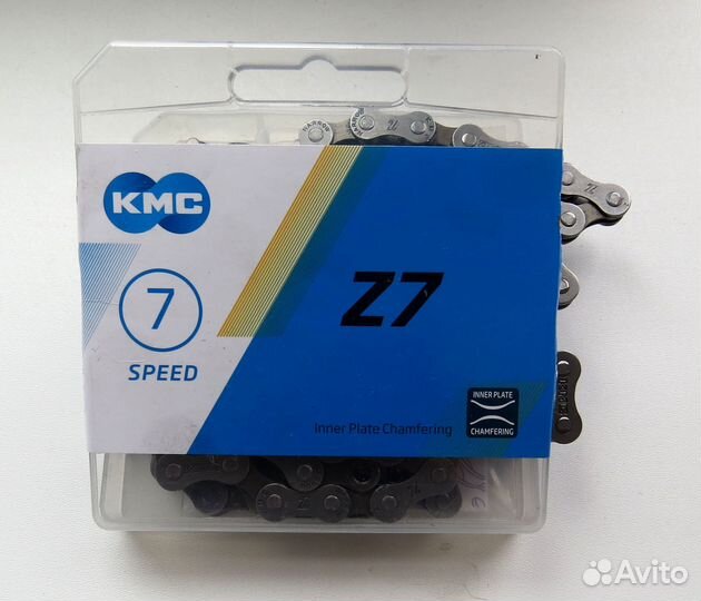 Цепь для велосипеда KMC Z-7, оригинал, 116 звеньев