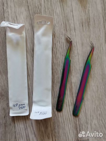 Пинцет для наращивания ресниц