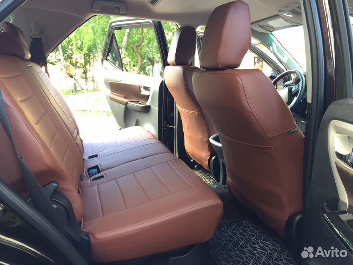 Чехлы на сиденья Тойота Фортунер