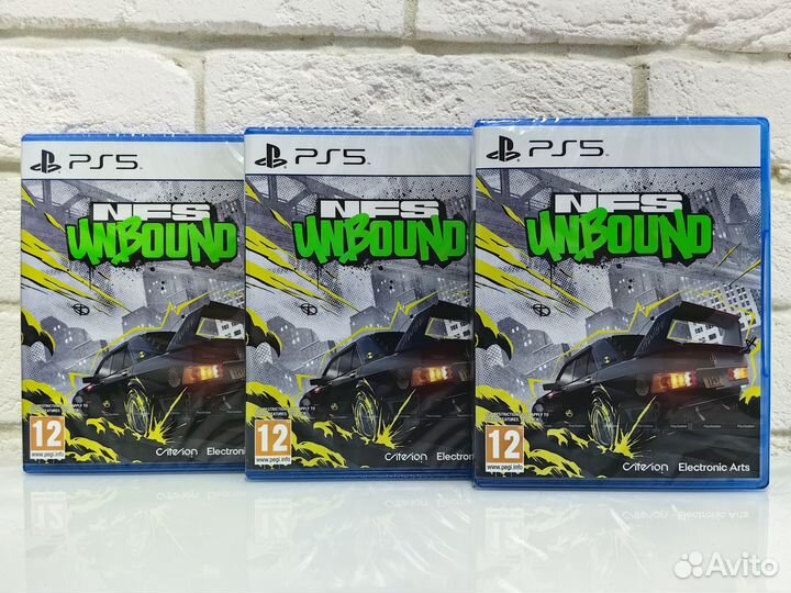 Need for Speed Unbound PS5 новый диск