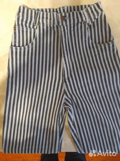 Джинсовые брюки женские