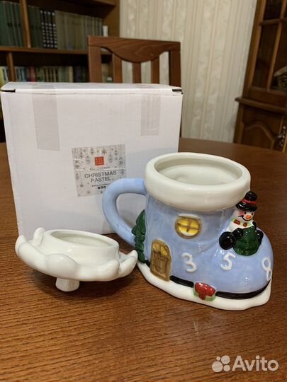 Кружка с крышкой kuchenland