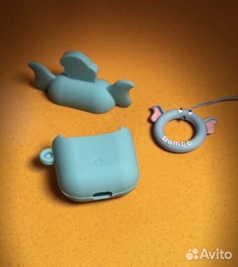 Чехол на AirPods 2 слонёнок