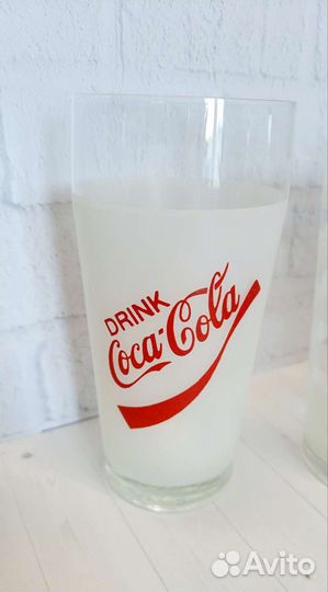 Бокалы/стаканы Coca-Cola (Кока-Кола) винтаж