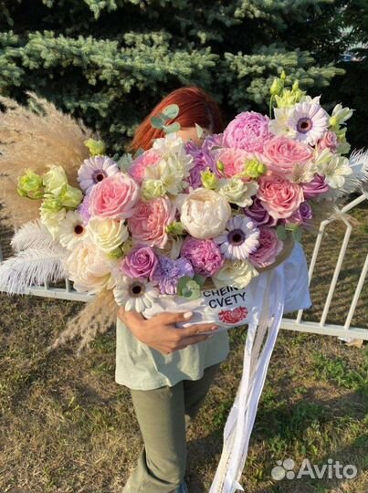 Цветы пионы гортензия