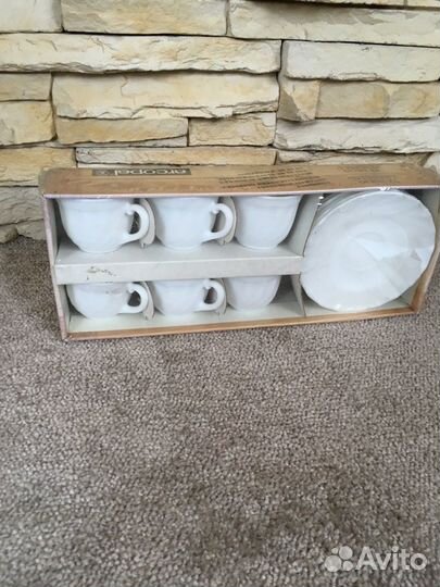 Кофейный сервиз 12 предметов