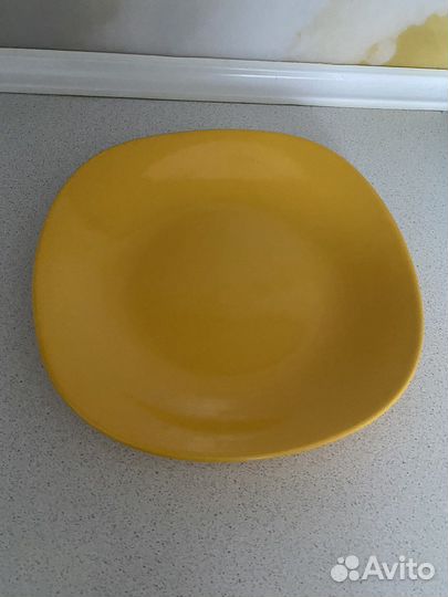 Квадратные тарелки luminarc и IKEA