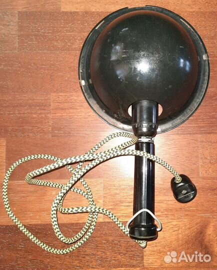 Раритетная синяя лампа для прогрева ушей 1977 г