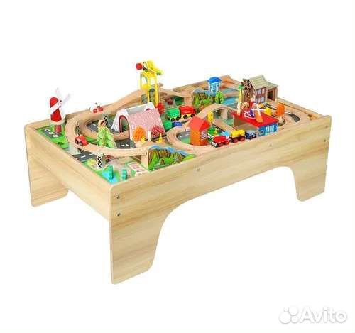 Стол игровой железная дорога автодорога