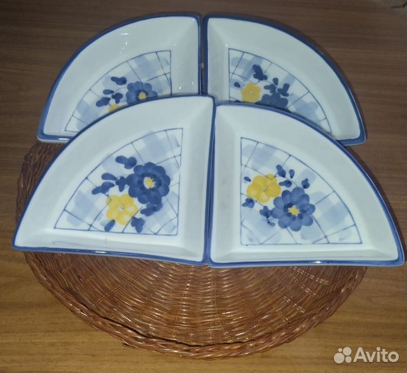 Менажница фарфор