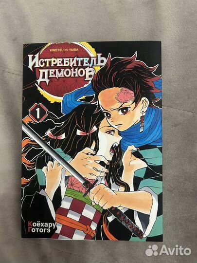 Манга истребитель демонов