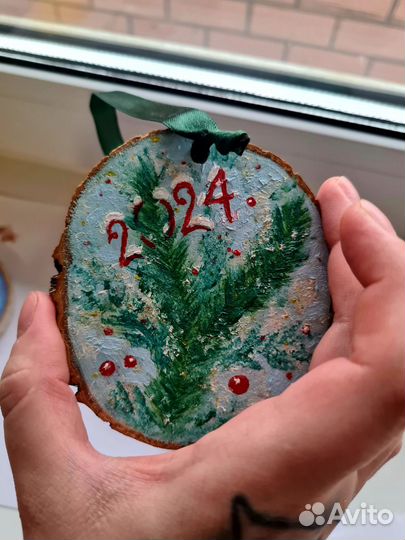 Новогодние игрушки ручной работы