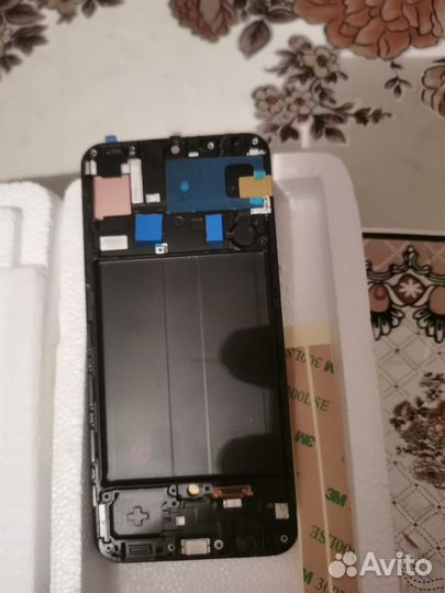 Дисплей с рамкой Для A30 A305