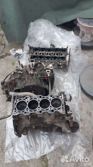 Двигатель 4g93 с коробкой F4A42 на запчасти