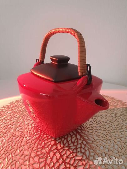 Набор для чая керамический, чайник, чашки