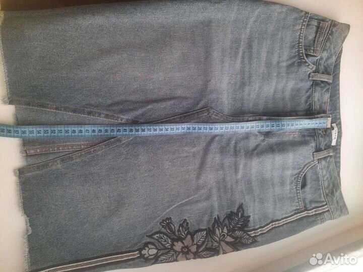 Юбка джинсовая