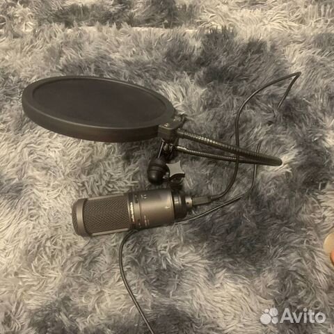 Микрофон Audio-Technica AT2020 usb купить в Санкт-Петербурге ...