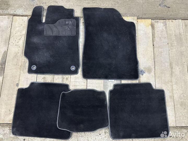 Коврики ворсовые toyota camry 55