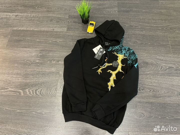 Худи philipp plein череп