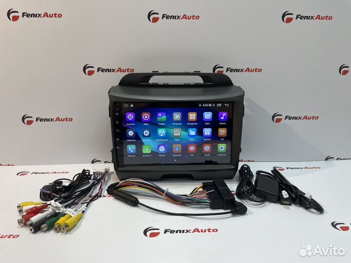 Магнитола Kia Sportage 3 Android 2-32 Гб
