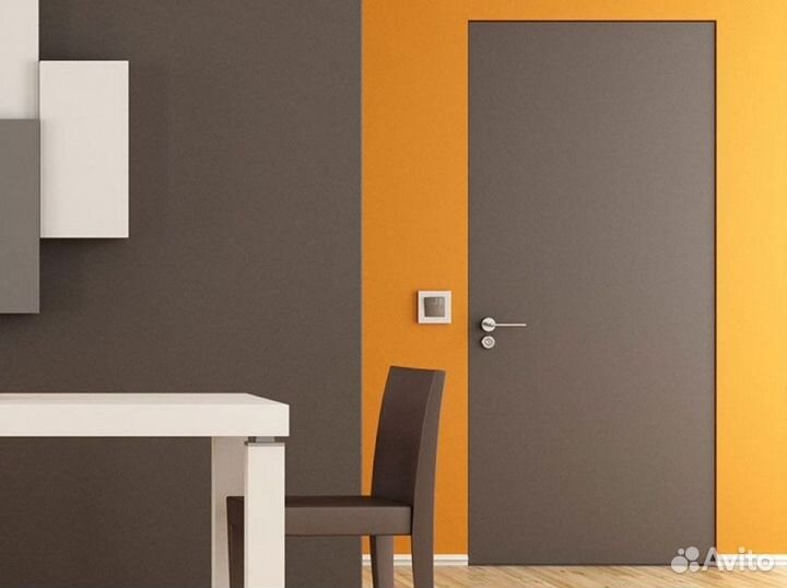 Двери скрытые межкомнатные под отделку