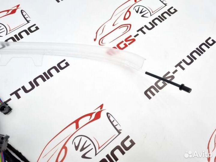 Задняя подсветка спинок сидений на Mercedes C w205