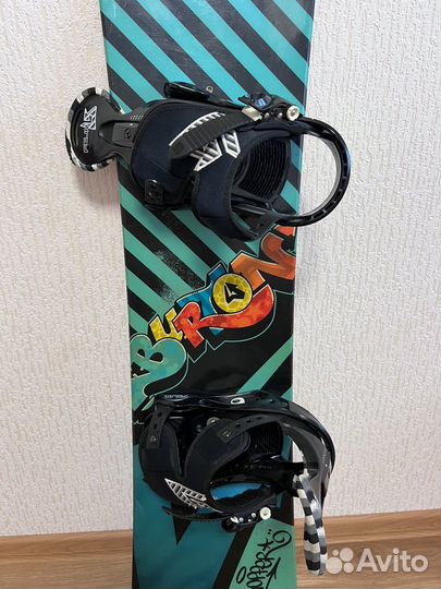 Сноуборд детский Burton 120 комплект