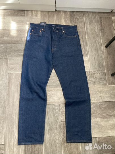 Джинсы levis 501 made crafted 36/34