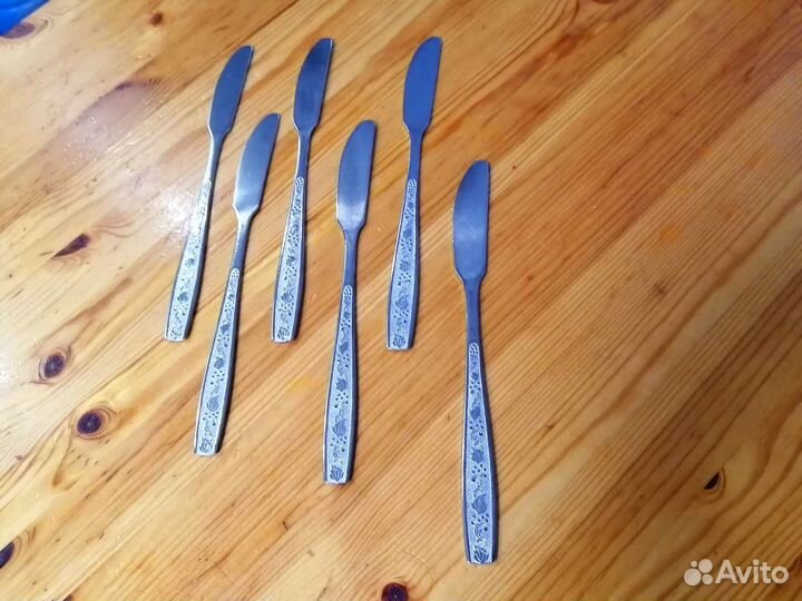 Ножи и ложечки кофейные 