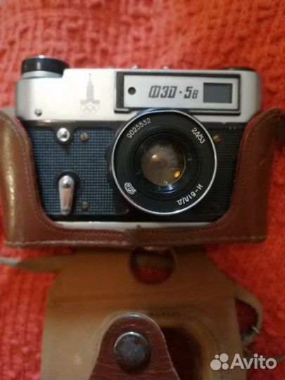 Плёночный фотоаппарат фэд 5 в