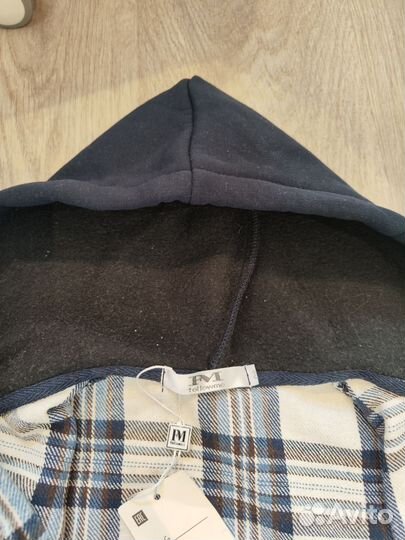 Фланелевая рубашка в клетку для мальчика