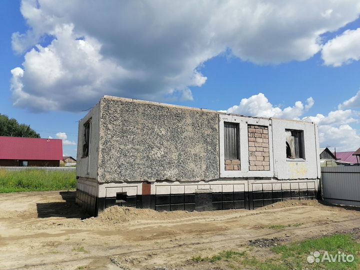 Панели перекрытия, Керамзитные плиты, дом наразбор