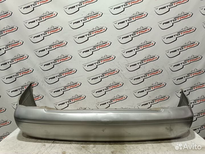 Бампер nissan sunny B15 FB15 FNB15 JB15 QB15 SB15 H50228N0MF 2 модель задний серебро, KY0 KE435